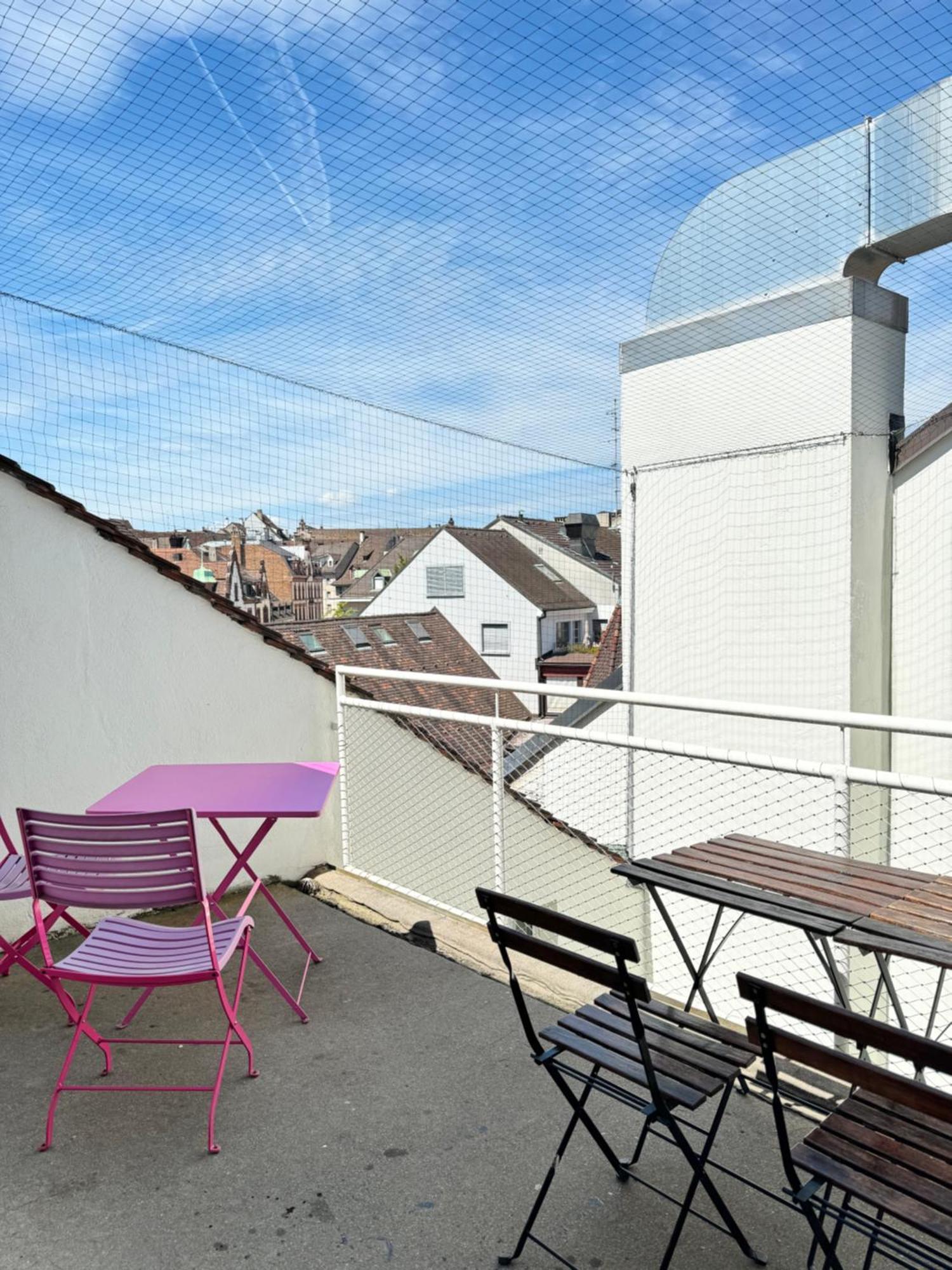 City Center Rooftop Balcony-Studio At Town Hall Basel Exterior photo